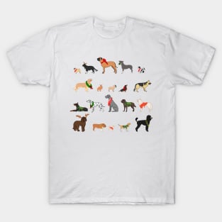 Full batch of holiday doggos T-Shirt